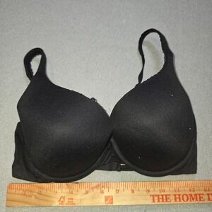 Victorias Secret Bra 32DDD Black Underwire Padded T-Shirt 359880-DL3